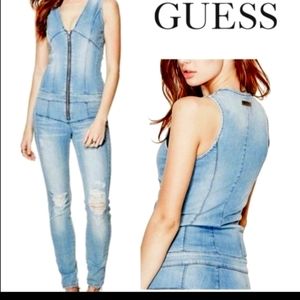 Guess denim jumpsuit romper